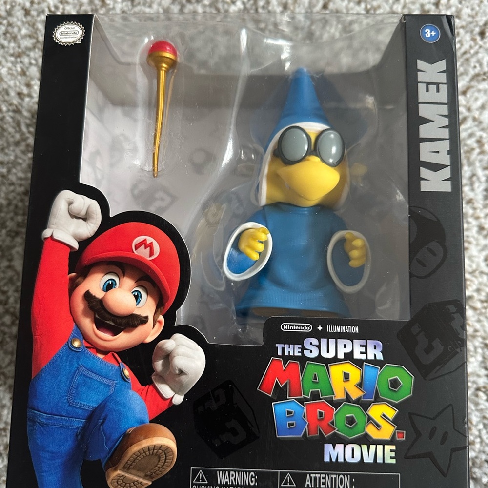 Super Mario Bros. Movie Kamek Figure